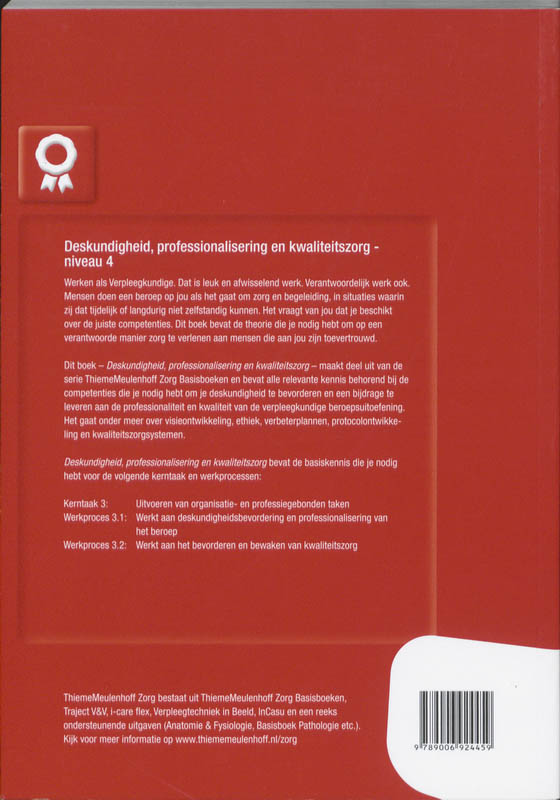 Achterkant van Basisboek
