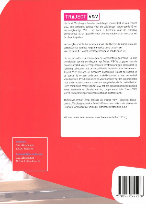 Achterkant van basisboek