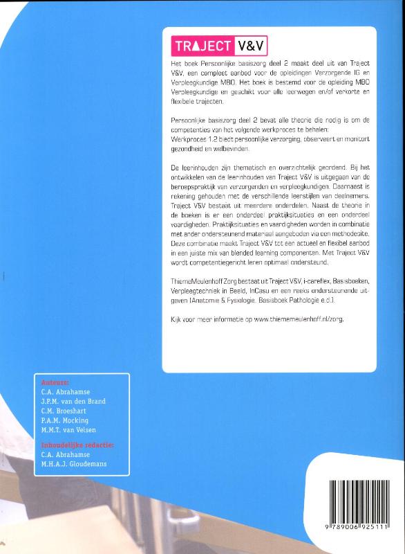 Achterkant van Basisboek