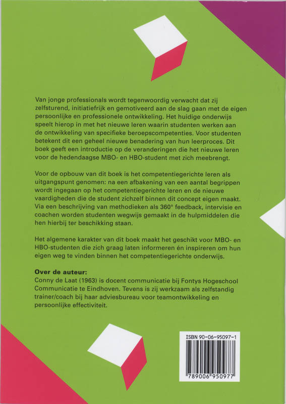 Achterkant van De competentiegerichte student