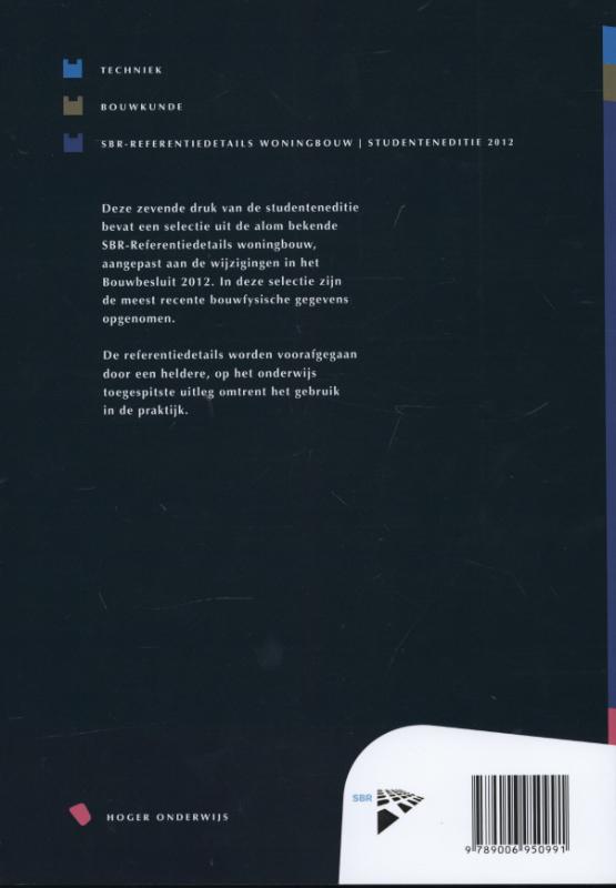 Achterkant van Studenteneditie 2012