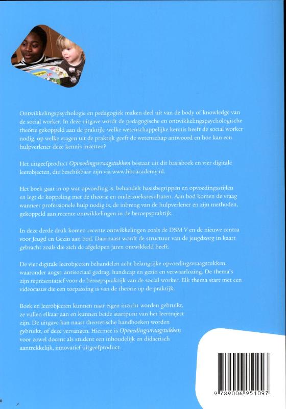Achterkant van Basisboek opvoedingsvraagstukken
