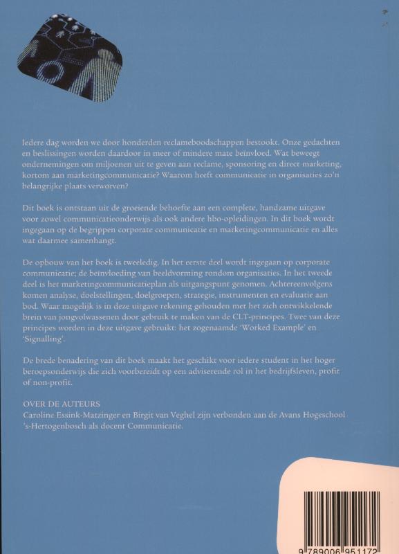 Achterkant van MarCom