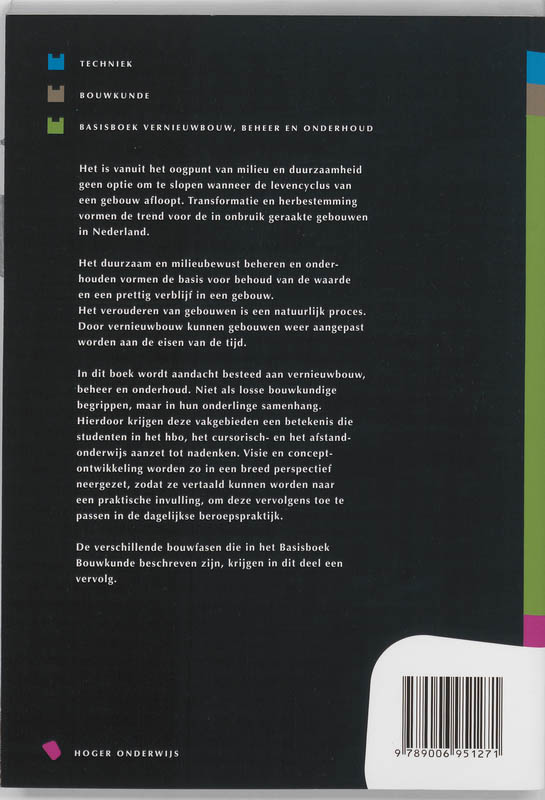 Achterkant van Basisboek
