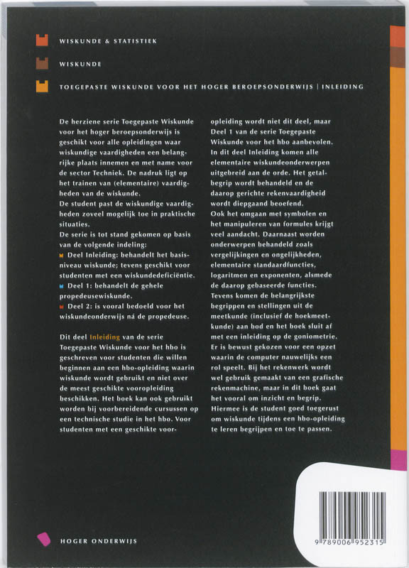 Achterkant van Inleiding