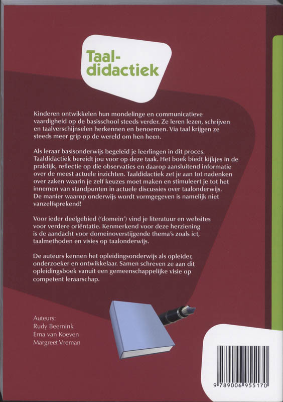 Achterkant van Taaldidactiek