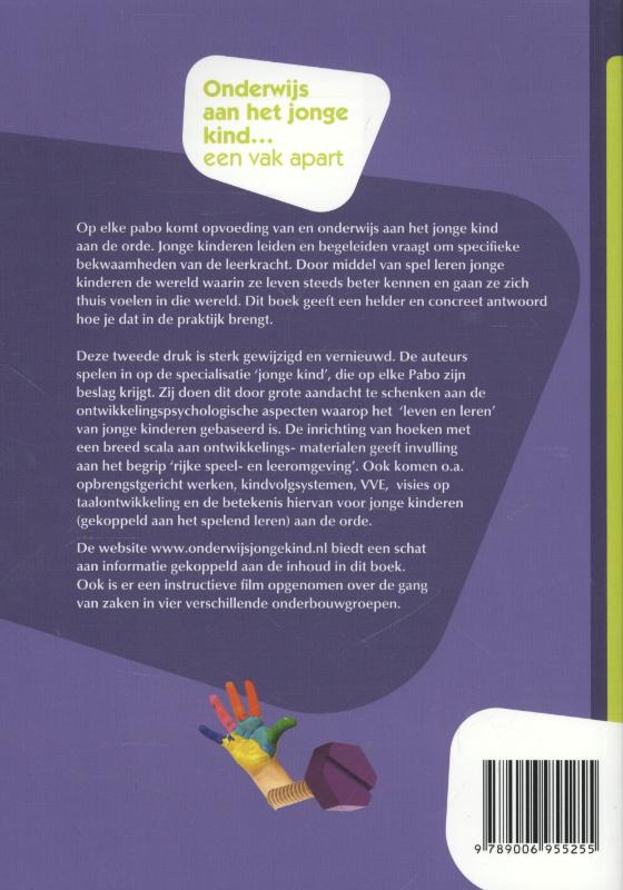 Achterkant van Onderwijs aan het jonge kind