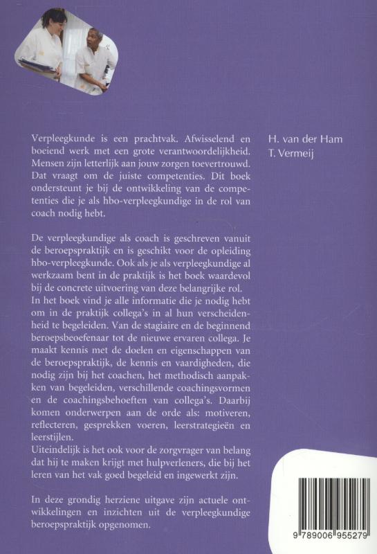 Achterkant van De verpleegkundige als coach