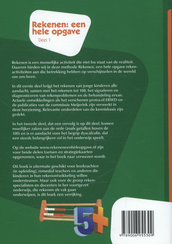 Achterkant van deel 1