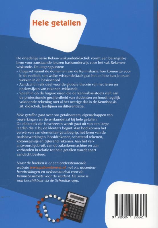 Achterkant van Hele getallen