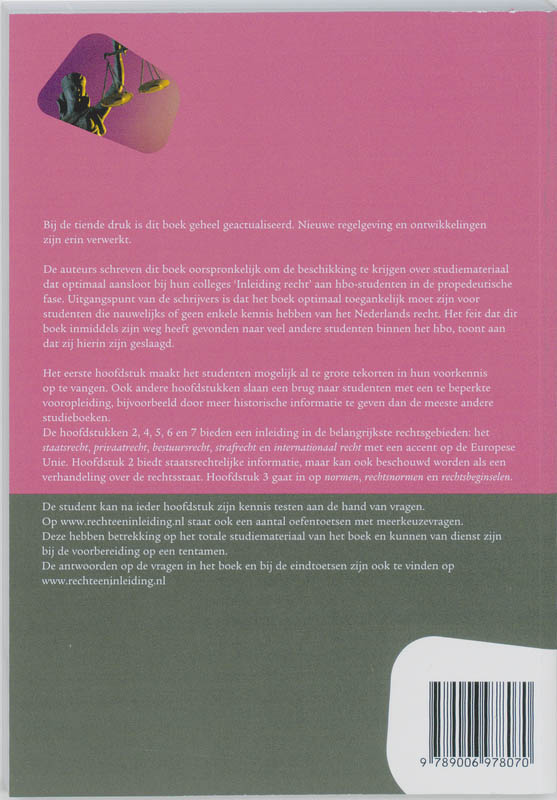 Achterkant van Recht: een inleiding