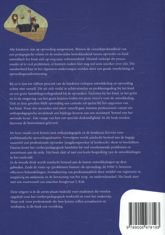 Achterkant van Als opvoeden niet vanzelf gaat