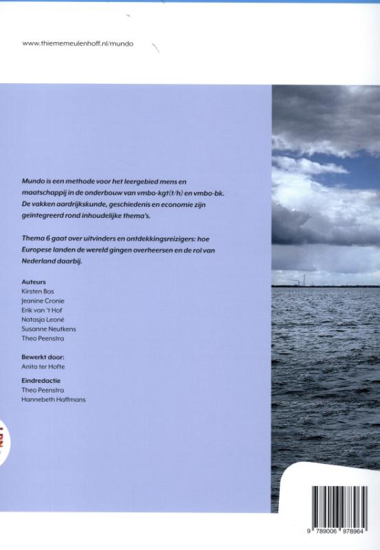 Achterkant van Mundo LRN-line boek 1 vmbo bk thema 6: Uitvindingen