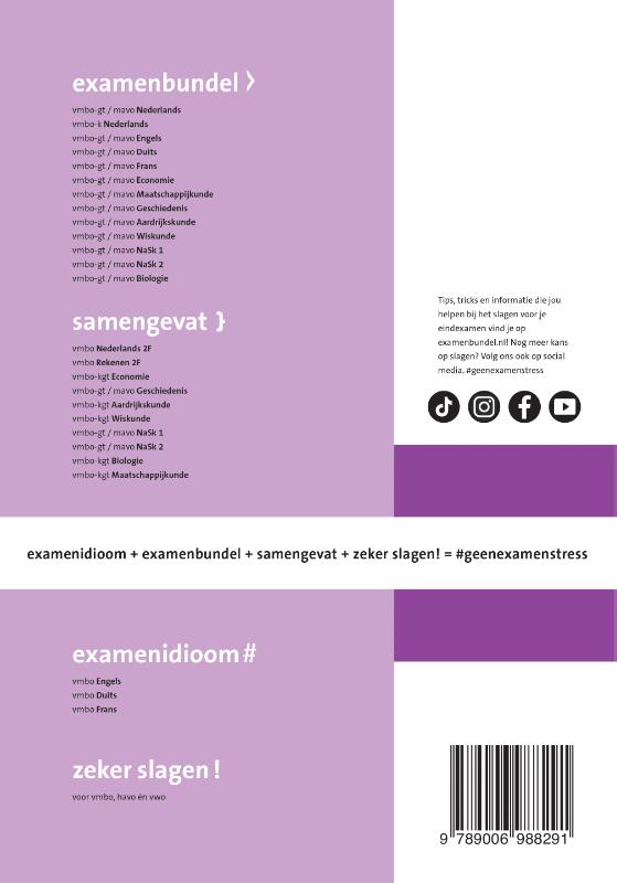 Achterkant van Samengevat vmbo-kgt Aardrijkskunde