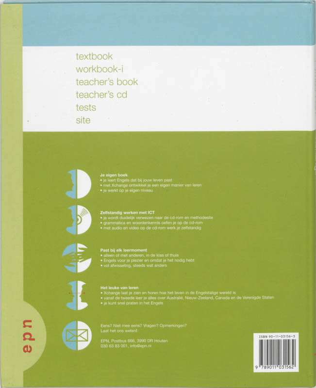 Achterkant van Textbook