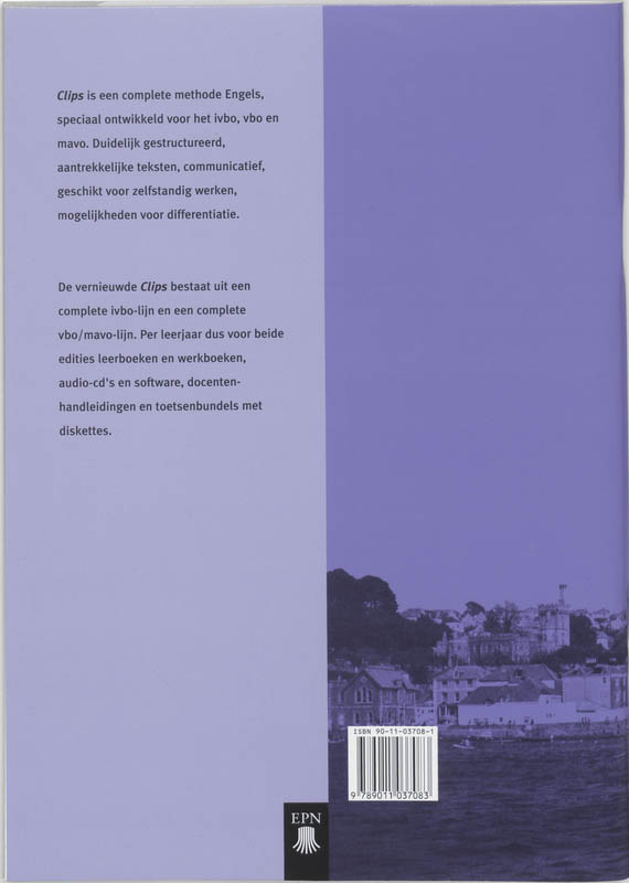 Achterkant van Workbook B