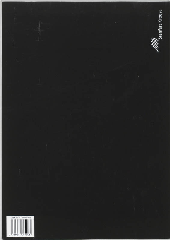 Achterkant van Werkboek