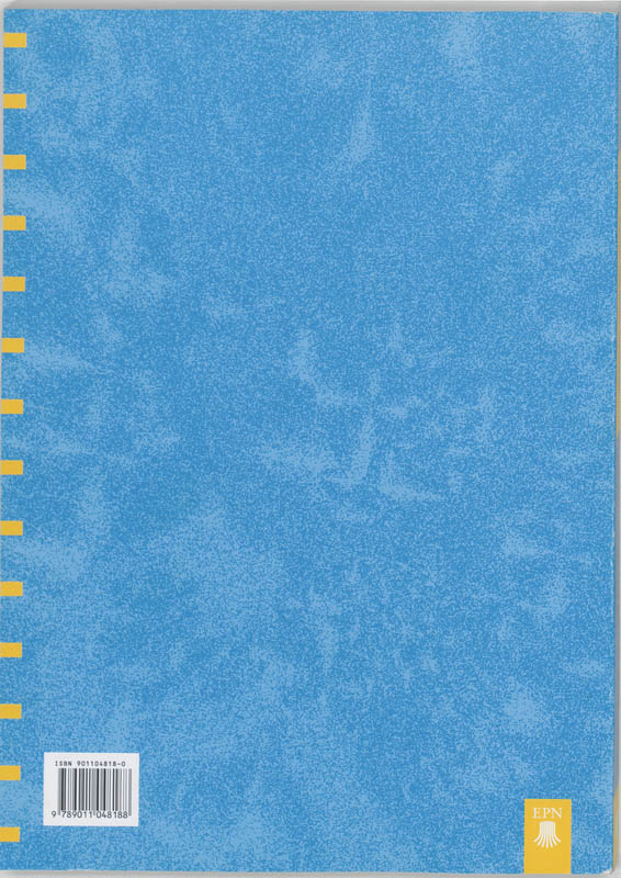 Achterkant van Uitwerkingenboek