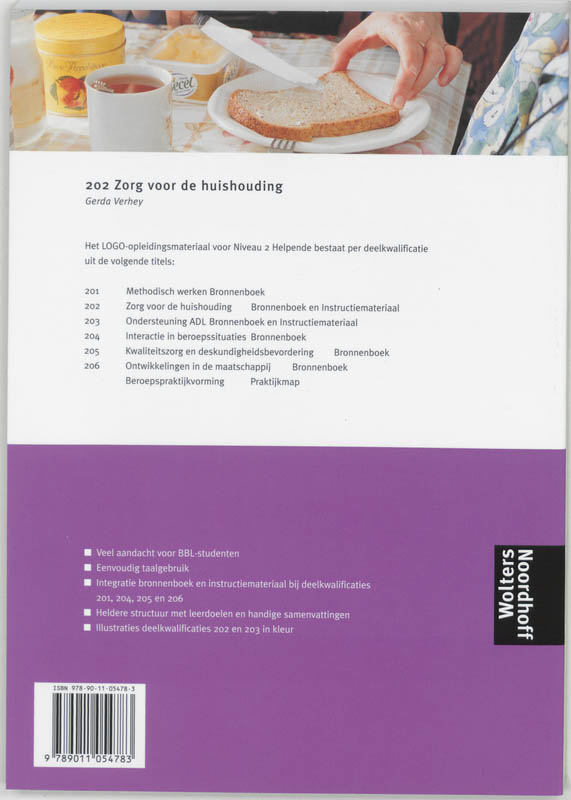 Achterkant van Bronnenboek