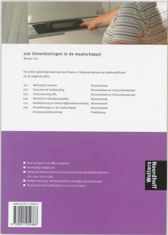 Achterkant van Bronnenboek