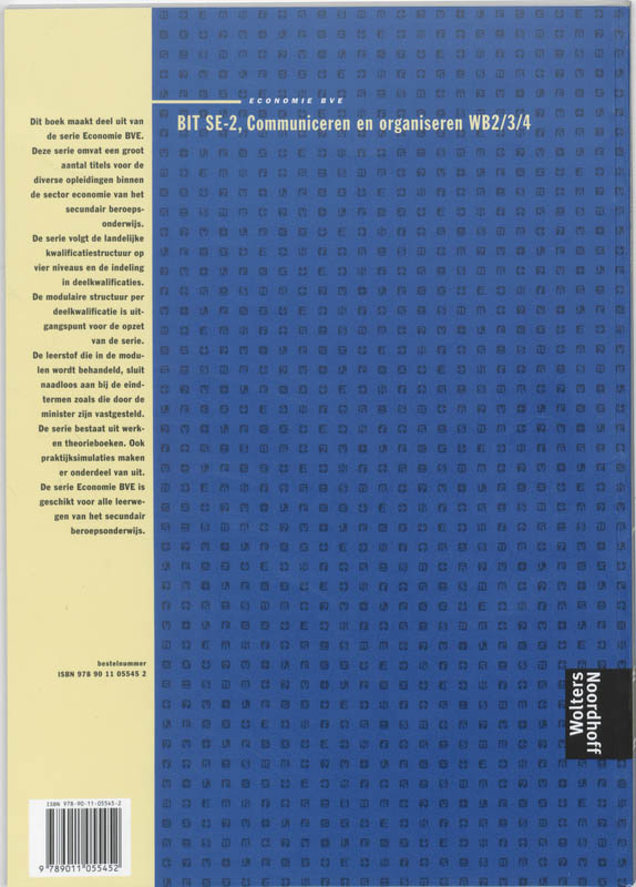 Achterkant van Werkboek