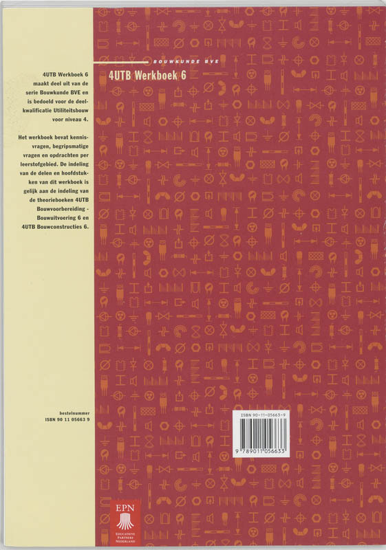 Achterkant van Werkboek