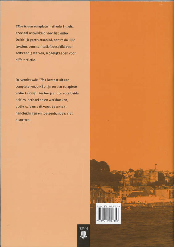 Achterkant van Workbook B