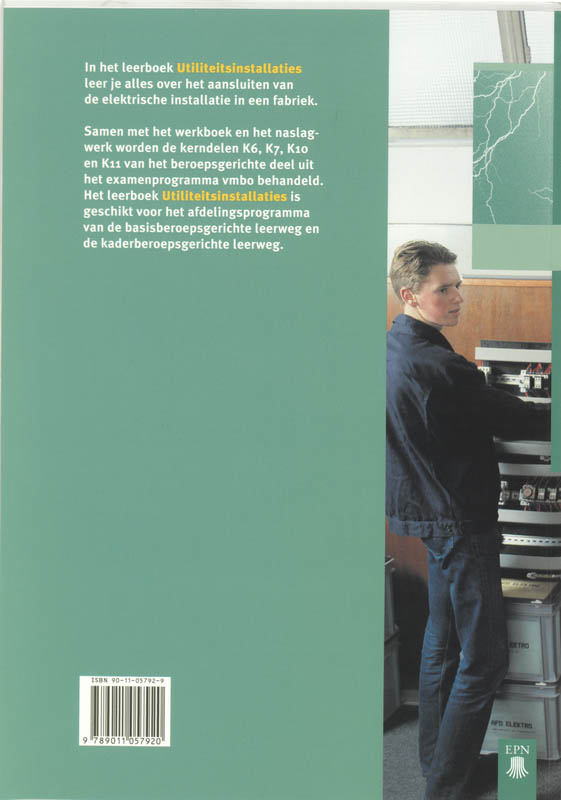 Achterkant van Leerboek