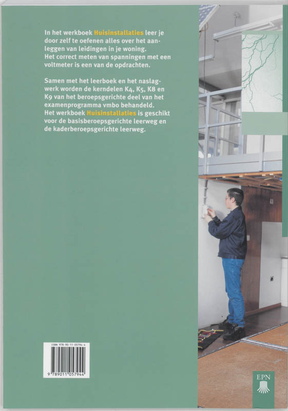 Achterkant van Werkboek
