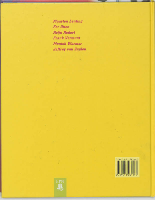 Achterkant van Leerlingenboek