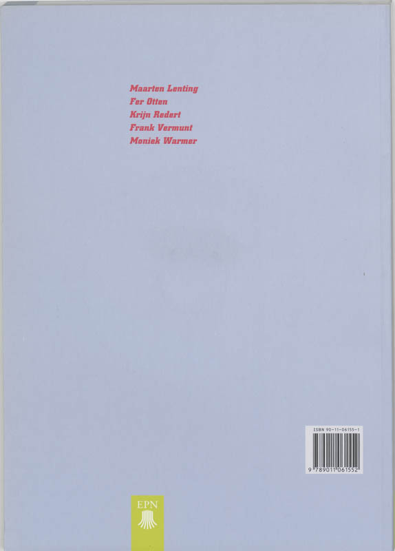 Achterkant van Leerlingenboek