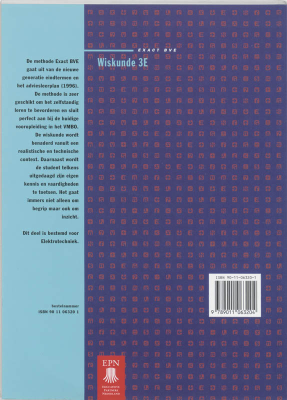 Achterkant van 3E