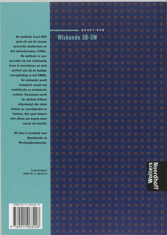 Achterkant van 3B-3W