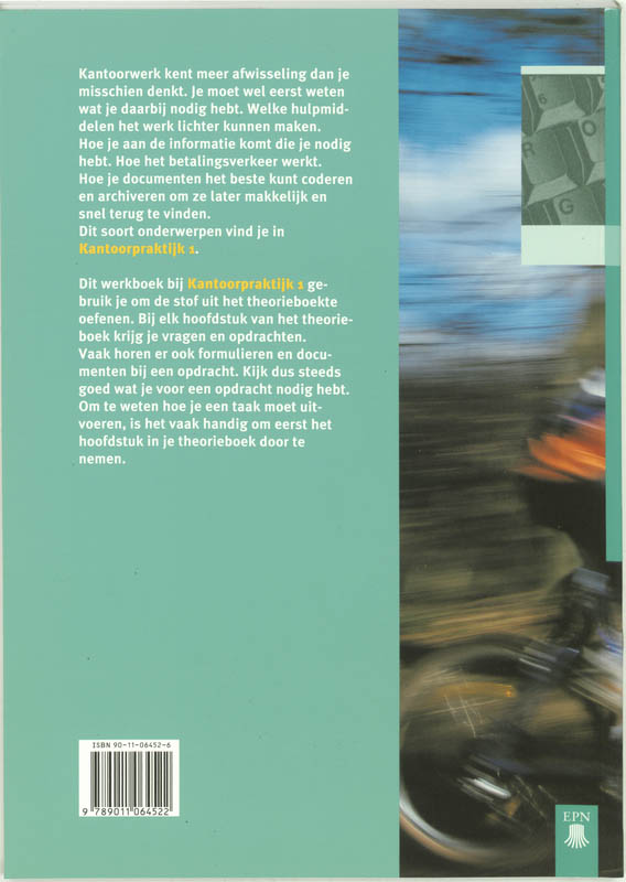 Achterkant van Werkboek