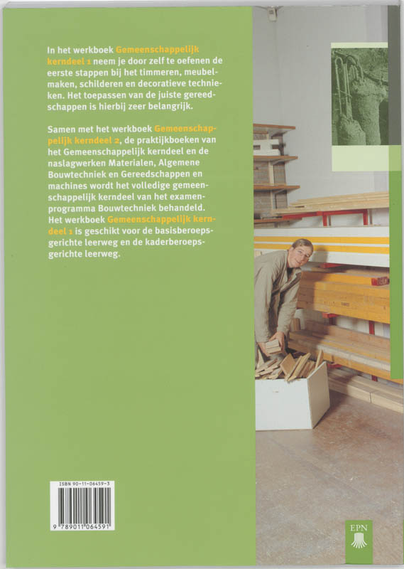 Achterkant van Werkboek