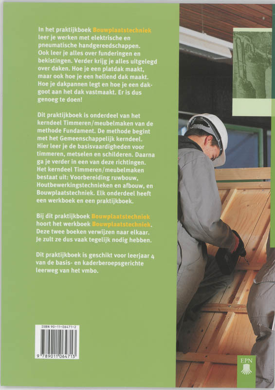 Achterkant van Praktijkboek