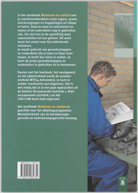 Achterkant van Werkboek