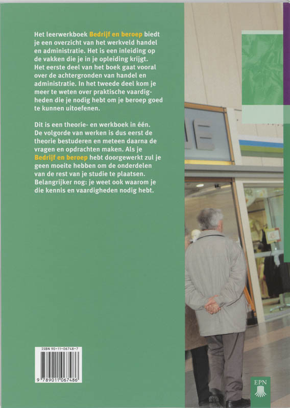 Achterkant van Leerwerkboek