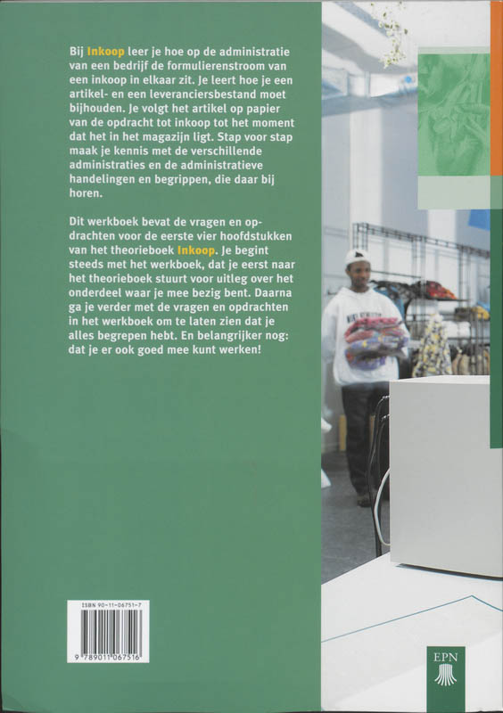 Achterkant van Werkboek 1