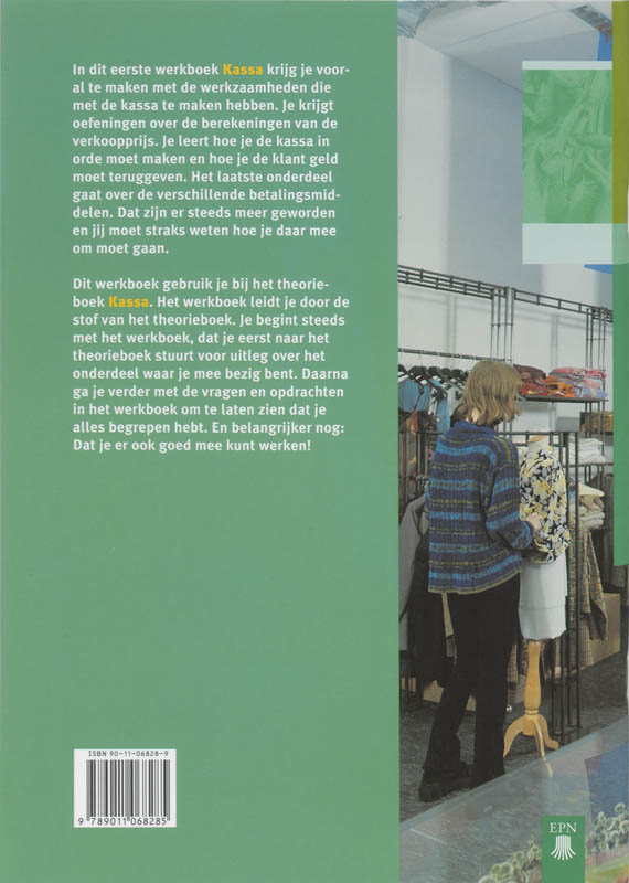 Achterkant van Werkboek 1