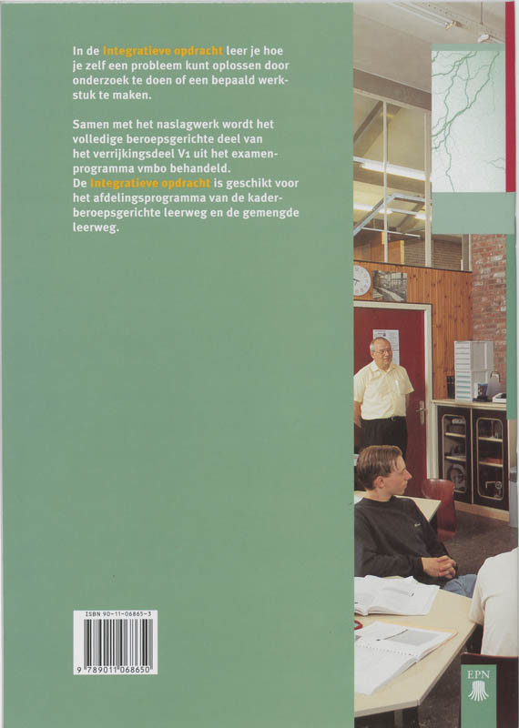 Achterkant van Werkboek