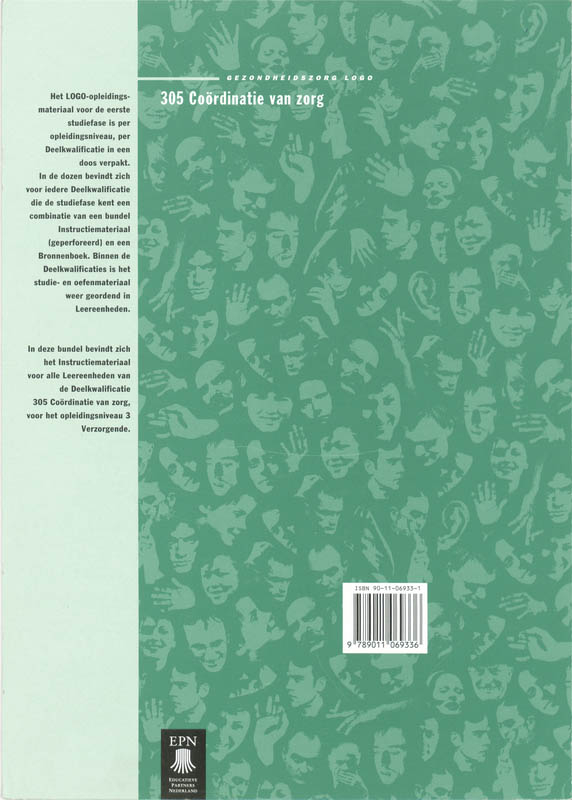 Achterkant van 3-305 Coordinatie van zorg IM