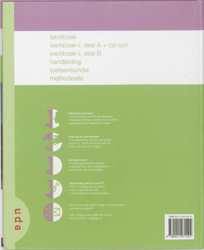 Achterkant van Tekstboek