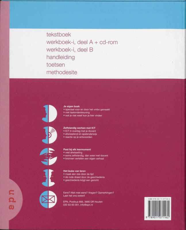 Achterkant van Tekstboek
