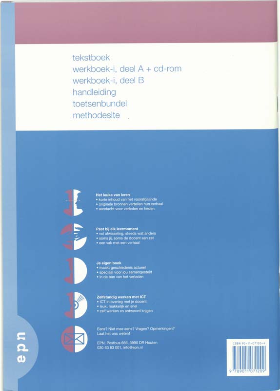 Achterkant van Werkboek-i