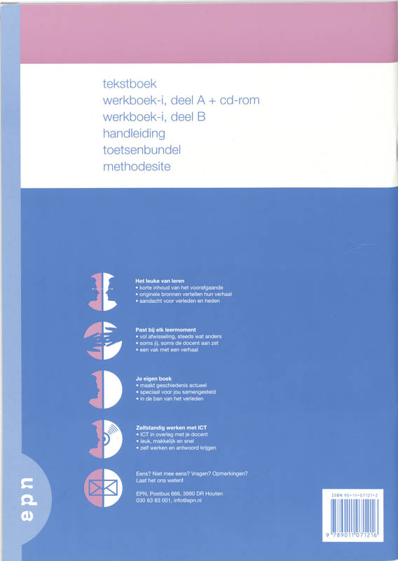 Achterkant van Werkboek-i