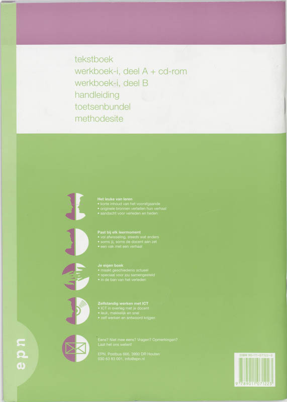 Achterkant van Werkboek-i