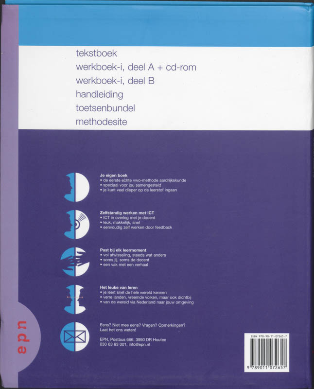 Achterkant van Tekstboek