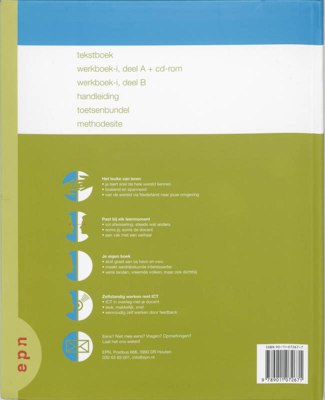 Achterkant van Tekstboek