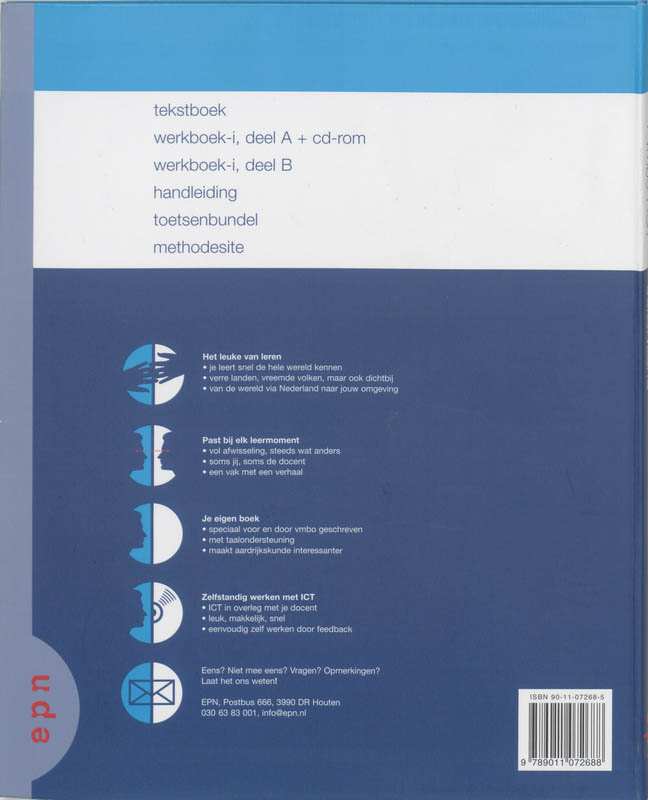 Achterkant van Tekstboek